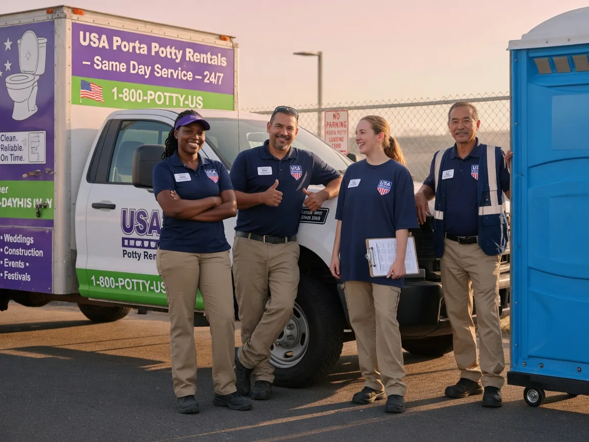 Porta Potty Rental company in Waynesboro, PA